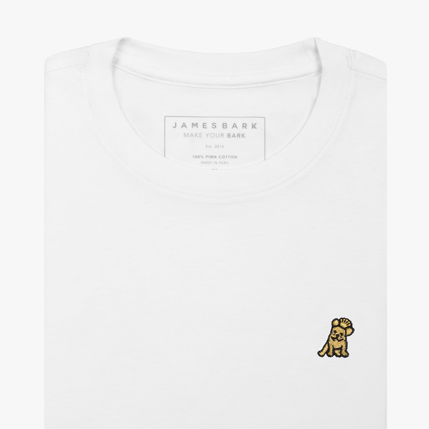 Men's Crew Neck Jersey T-Shirt - JAMES BARK