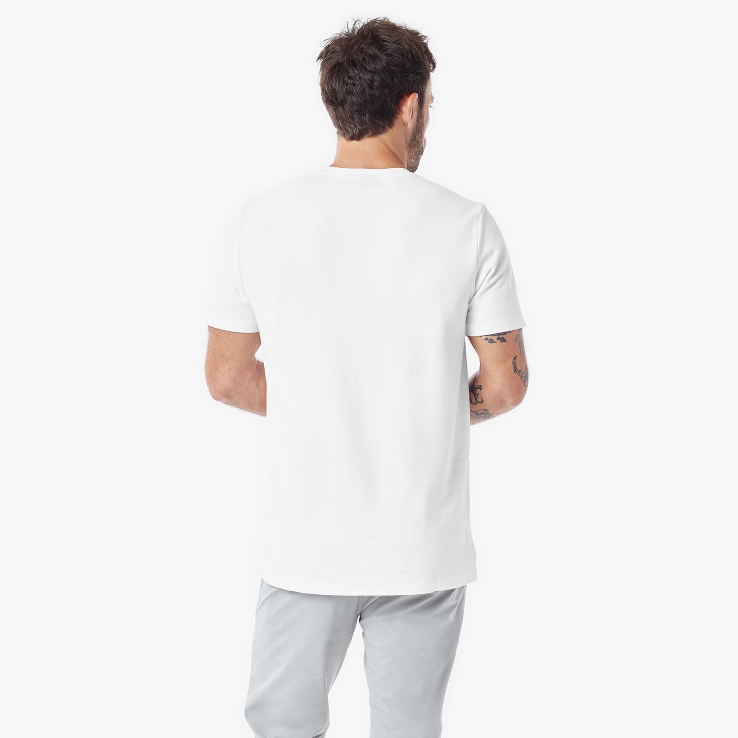 Men's Pique T-Shirt - JAMES BARK
