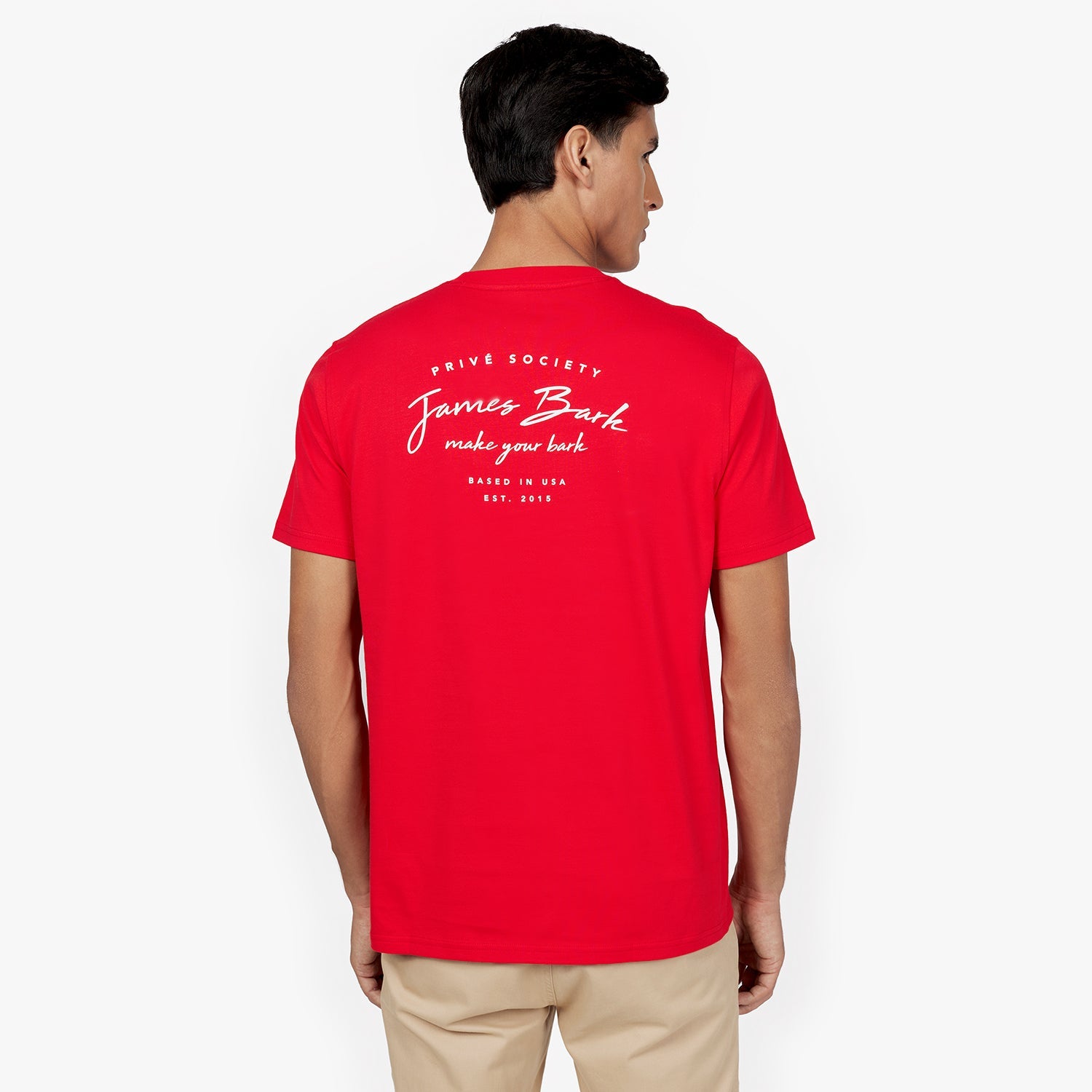 Men's Privé Society Graphic Tee - JAMES BARK
