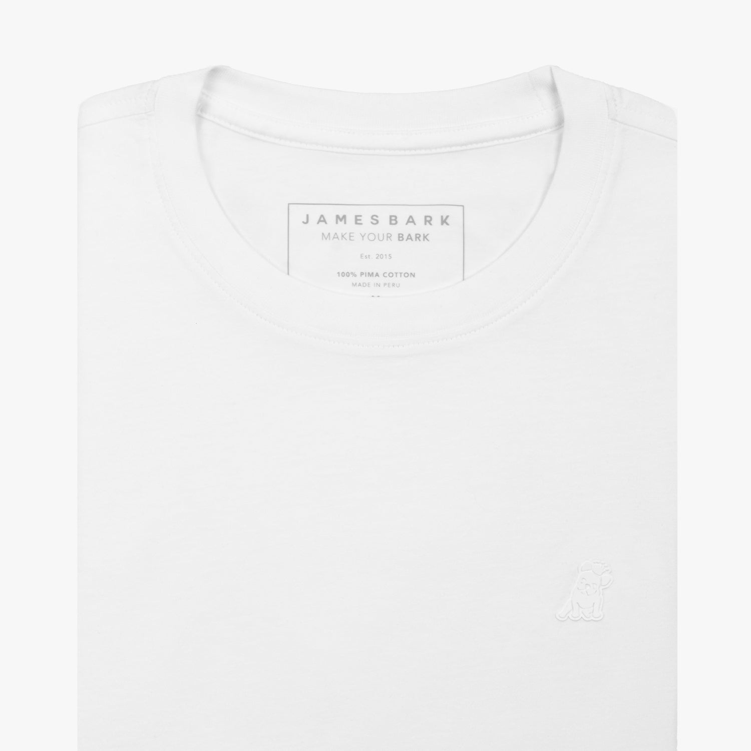 Men's Crew Neck Jersey T-Shirt - JAMES BARK