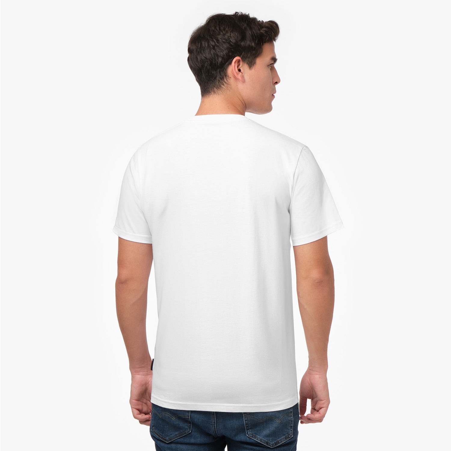 Men's Crew Neck Jersey T-Shirt - JAMES BARK