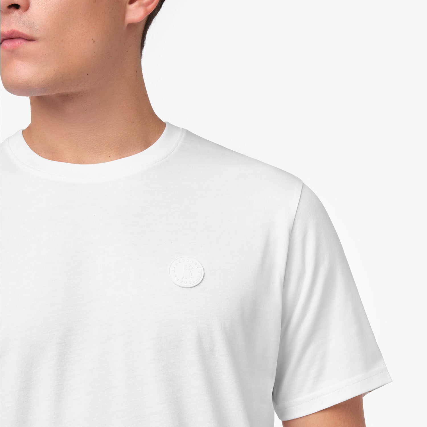 Men's Crew Neck Jersey T-Shirt - JAMES BARK