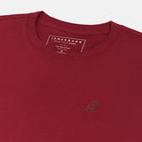 Men's Crew Neck Jersey T-Shirt - JAMES BARK