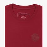 Men's Crew Neck Jersey T-Shirt - JAMES BARK