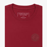 Men's Crew Neck Jersey T-Shirt - JAMES BARK