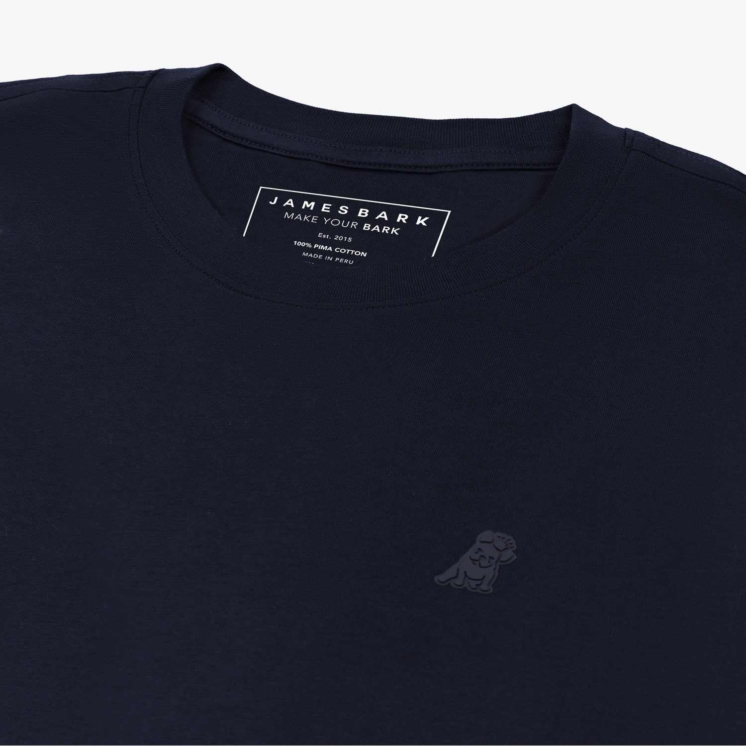 Men's Crew Neck Jersey T-Shirt - JAMES BARK