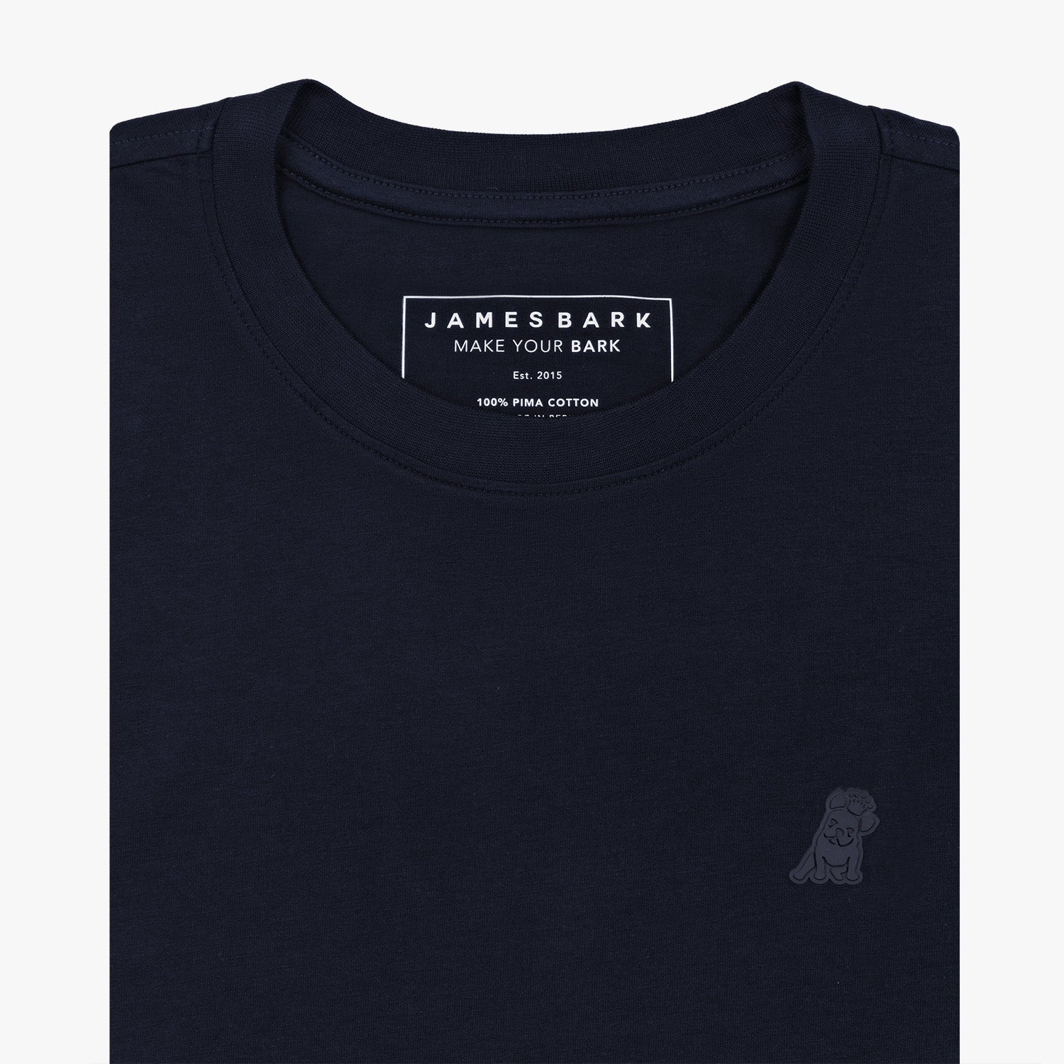 Men's Crew Neck Jersey T-Shirt - JAMES BARK