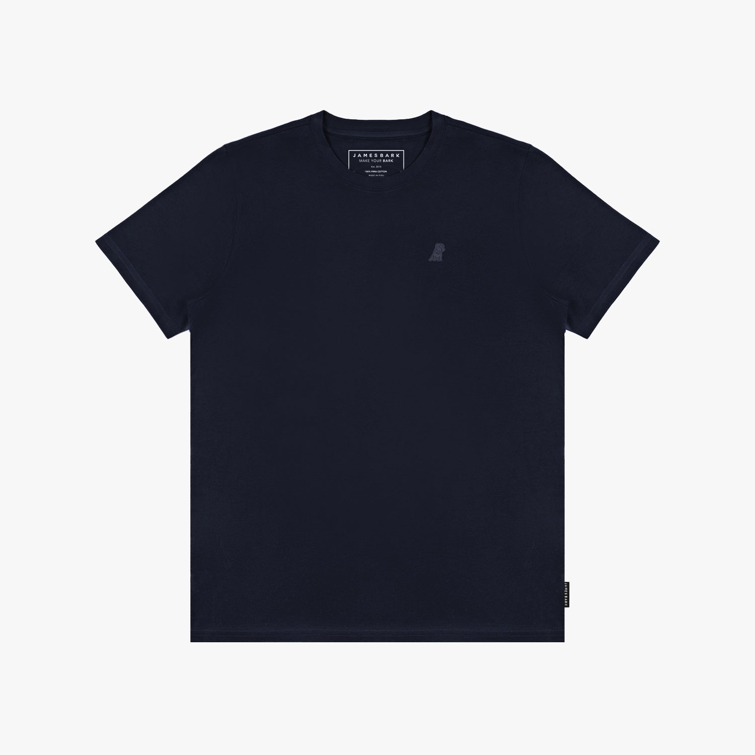 Men's Crew Neck Jersey T-Shirt - JAMES BARK