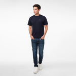 Men's Crew Neck Jersey T-Shirt - JAMES BARK