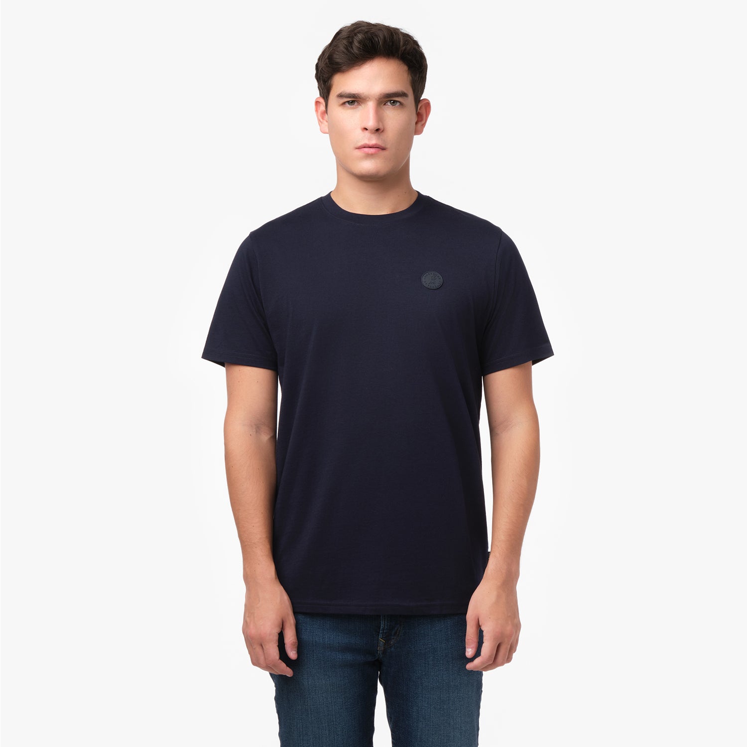 Men's Crew Neck Jersey T-Shirt - JAMES BARK