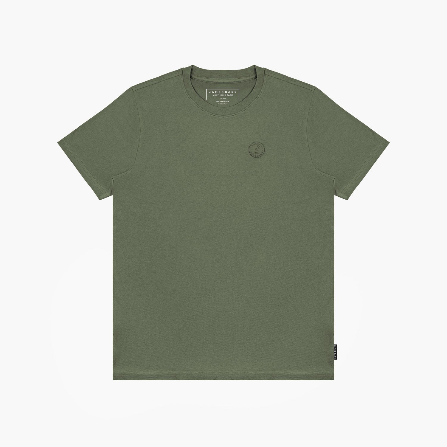 Men's Crew Neck Jersey T-Shirt - JAMES BARK