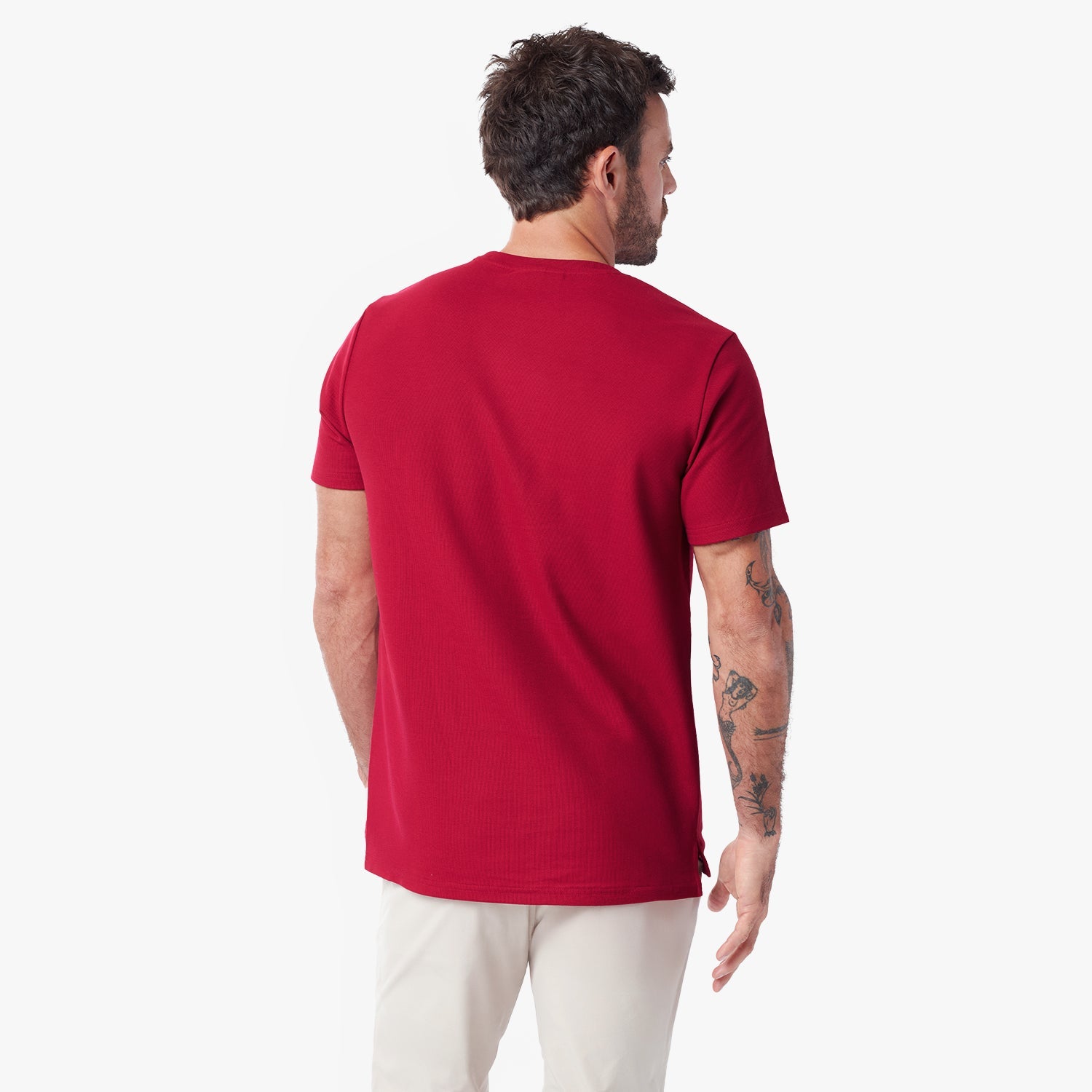 Men's Pique T-Shirt - JAMES BARK