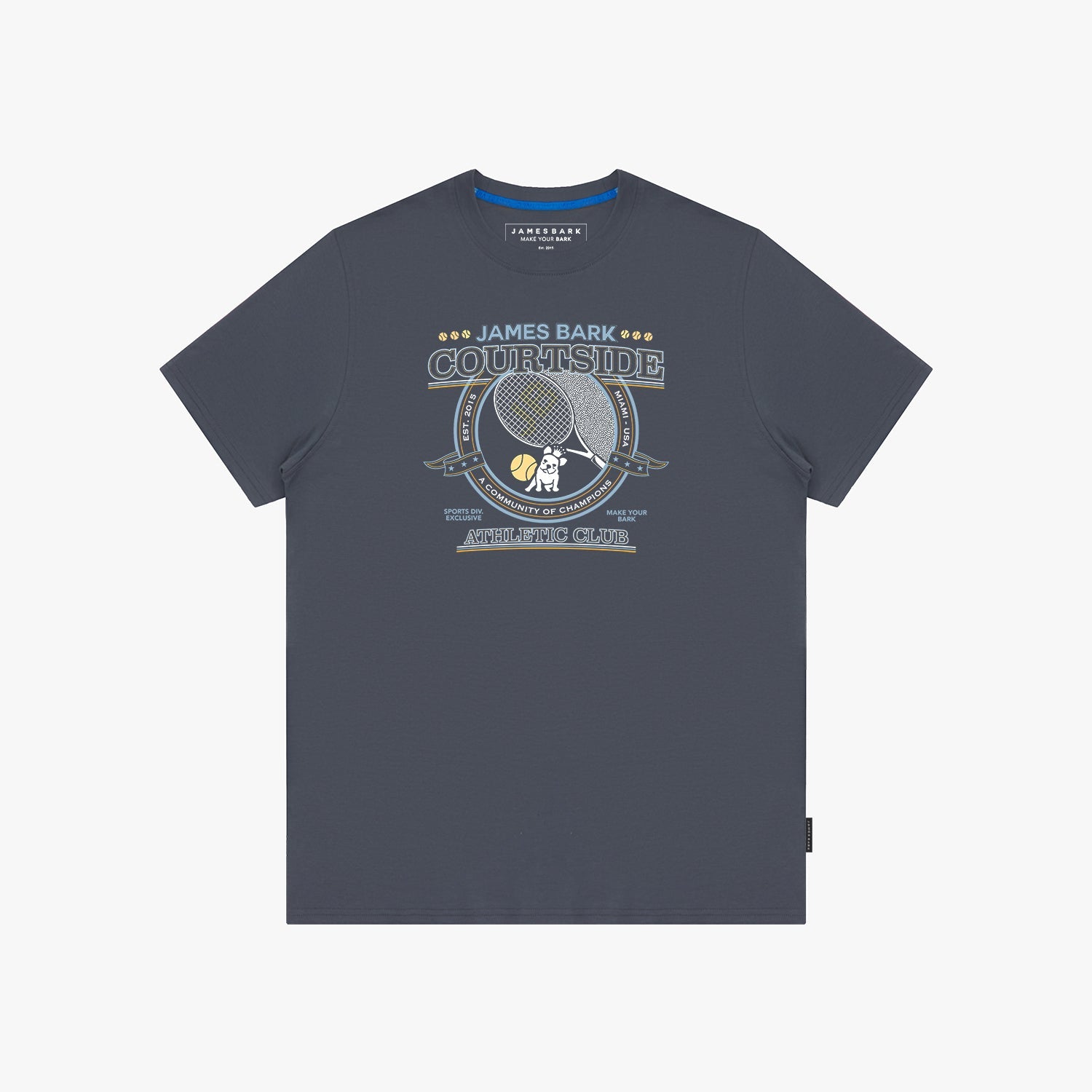 Men's Courtside Graphic Tee - JAMES BARK