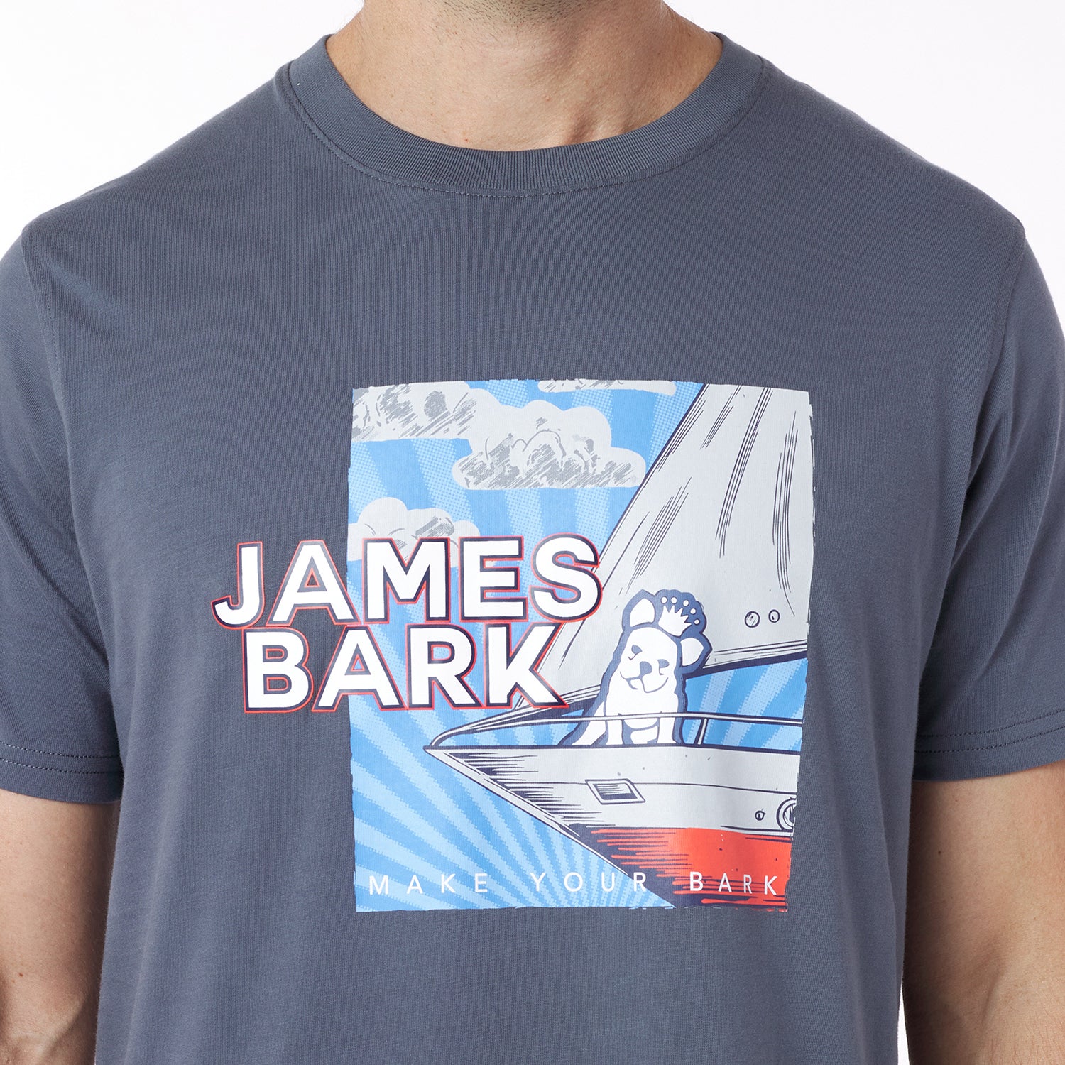 Men's Sail Away Graphic Tee - JAMES BARK