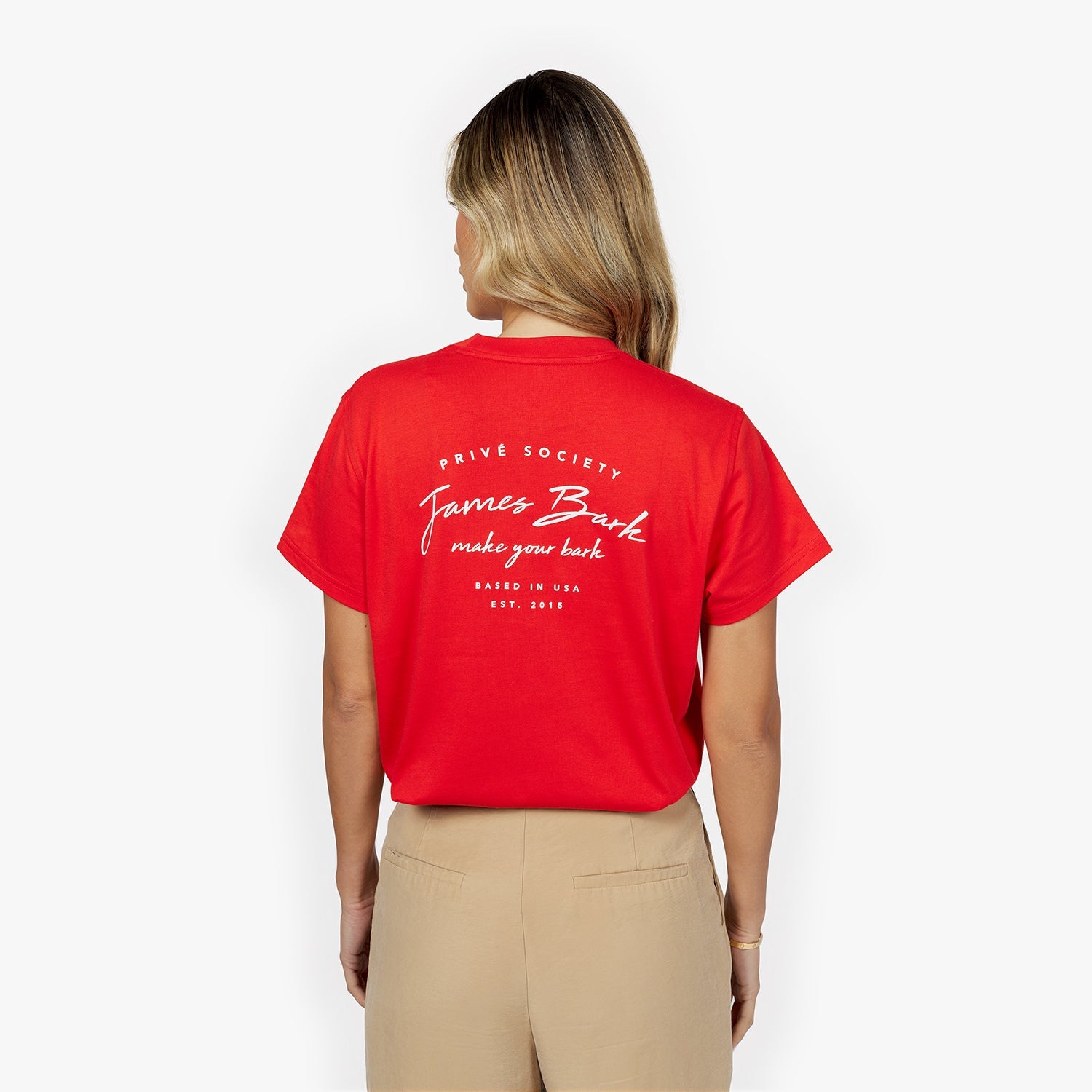Women's Privé Society Graphic Tee - JAMES BARK