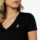 Women's V - Neck Jersey T-Shirt - JAMES BARK