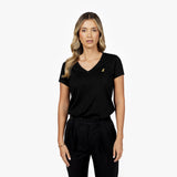 Women's V - Neck Jersey T-Shirt - JAMES BARK