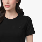 Women's Ribbed T-Shirt - JAMES BARK