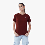 Women's Crew Neck Jersey T-Shirt - JAMES BARK