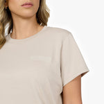 Women's Privé Patch Jersey Tee - JAMES BARK