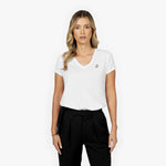 Women's V - Neck Jersey T-Shirt - JAMES BARK