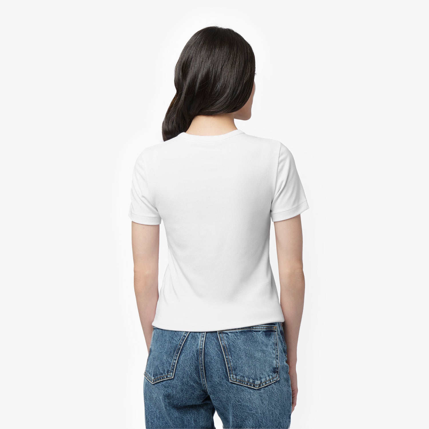 Women's Ribbed T-Shirt - JAMES BARK