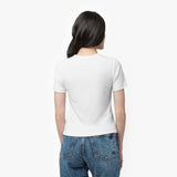 Women's Ribbed T-Shirt - JAMES BARK