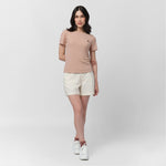 Women's Ribbed T-Shirt - JAMES BARK