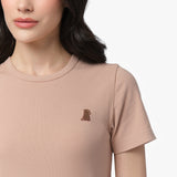 Women's Ribbed T-Shirt - JAMES BARK
