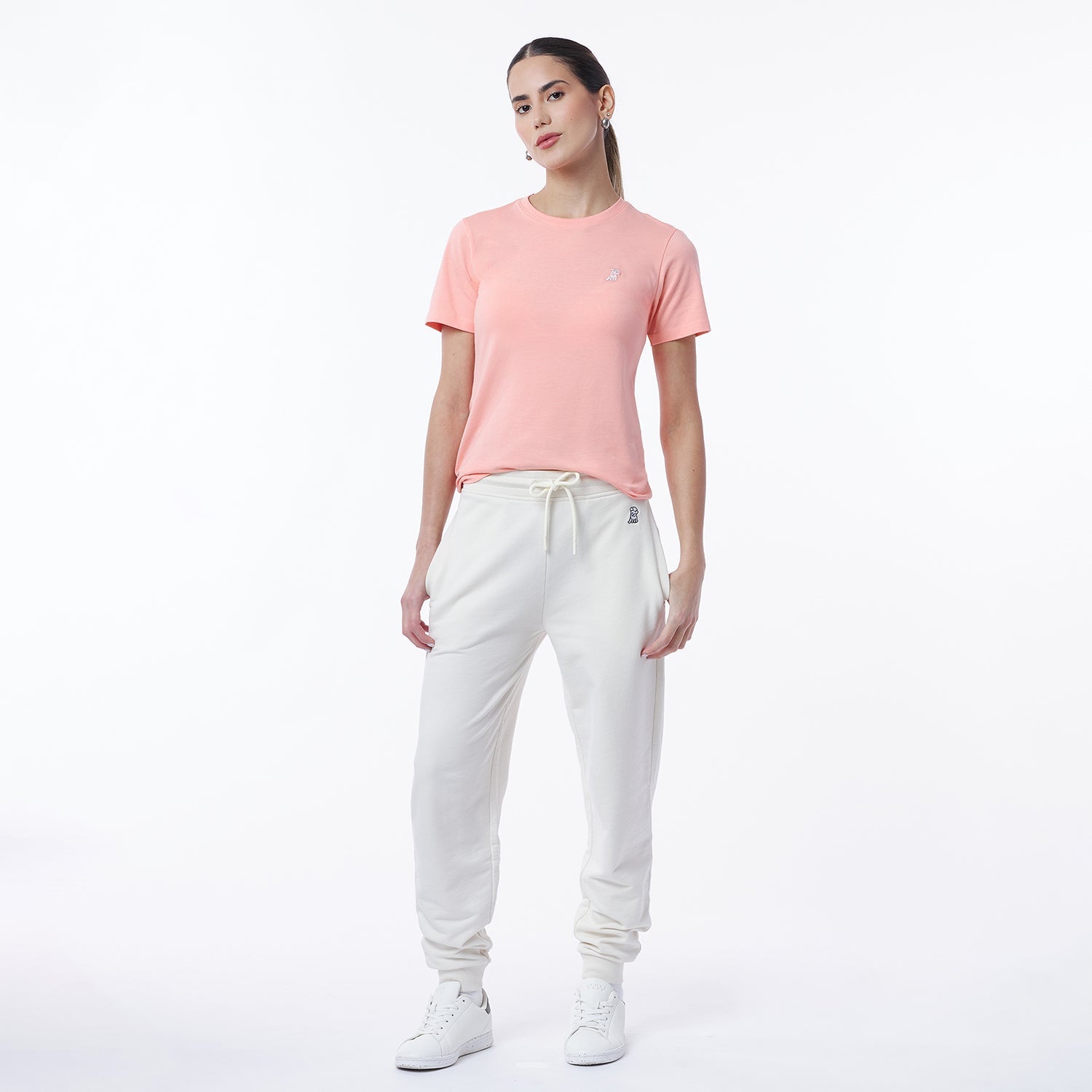 Women's Crew Neck Jersey T-Shirt - JAMES BARK