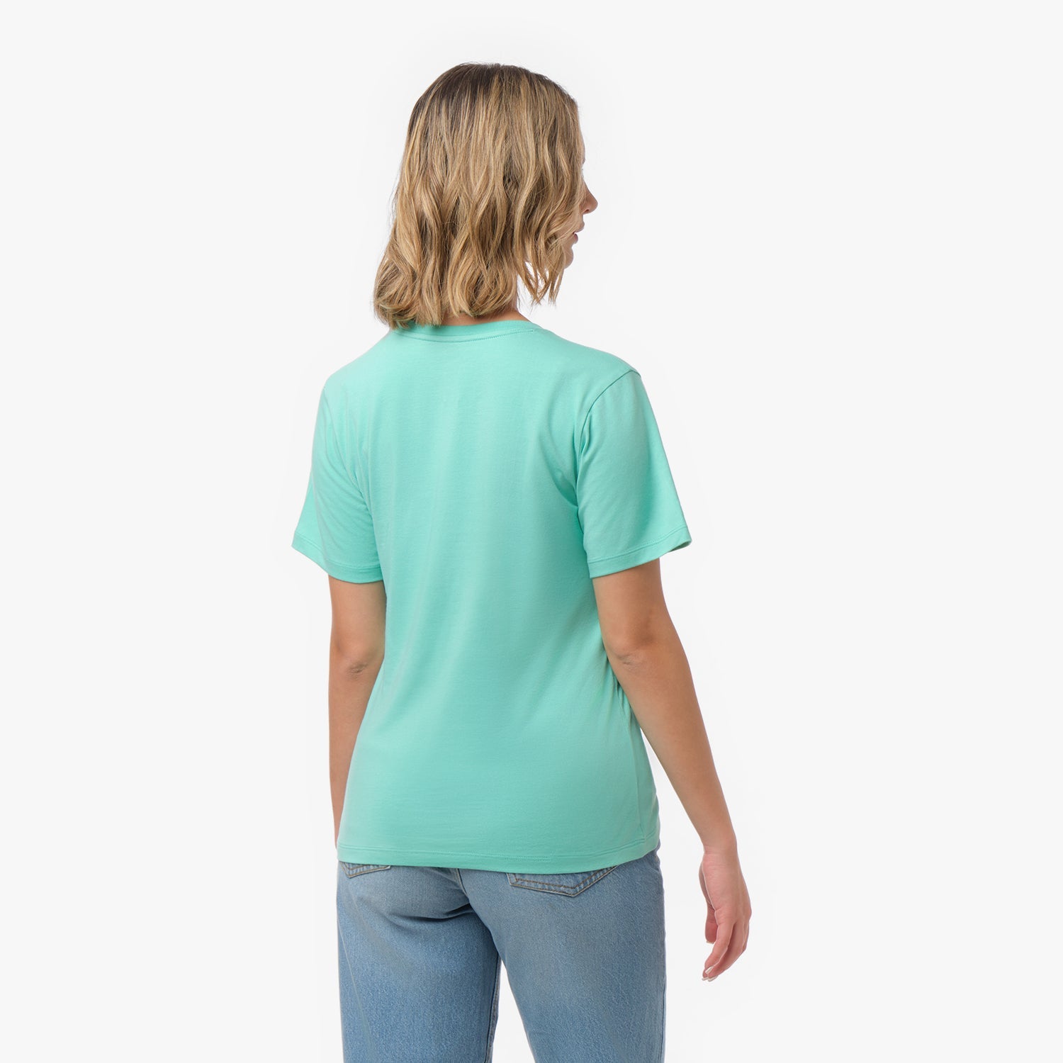 Women's Crew Neck Jersey T-Shirt - JAMES BARK