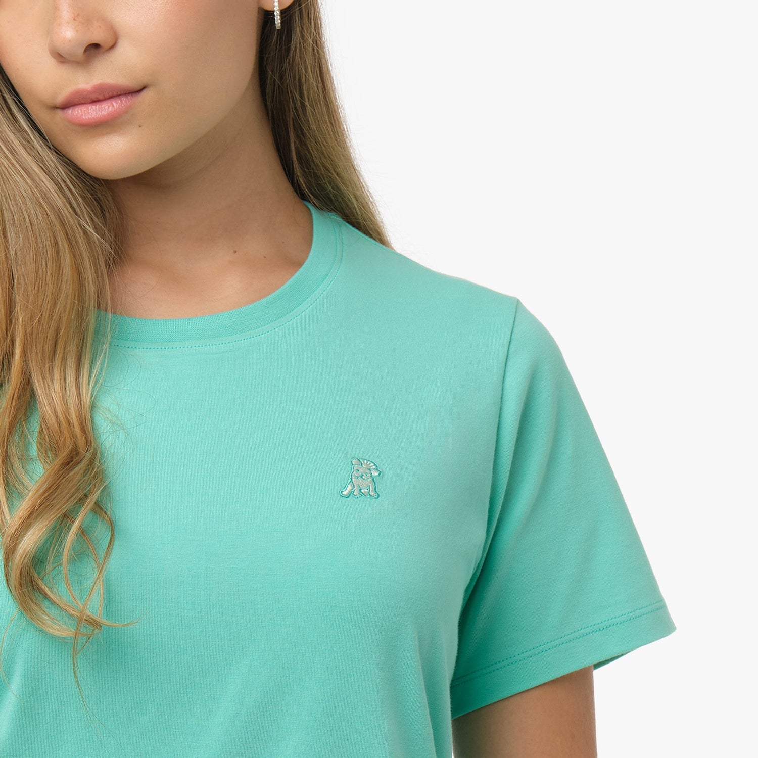 Women's Crew Neck Jersey T-Shirt - JAMES BARK