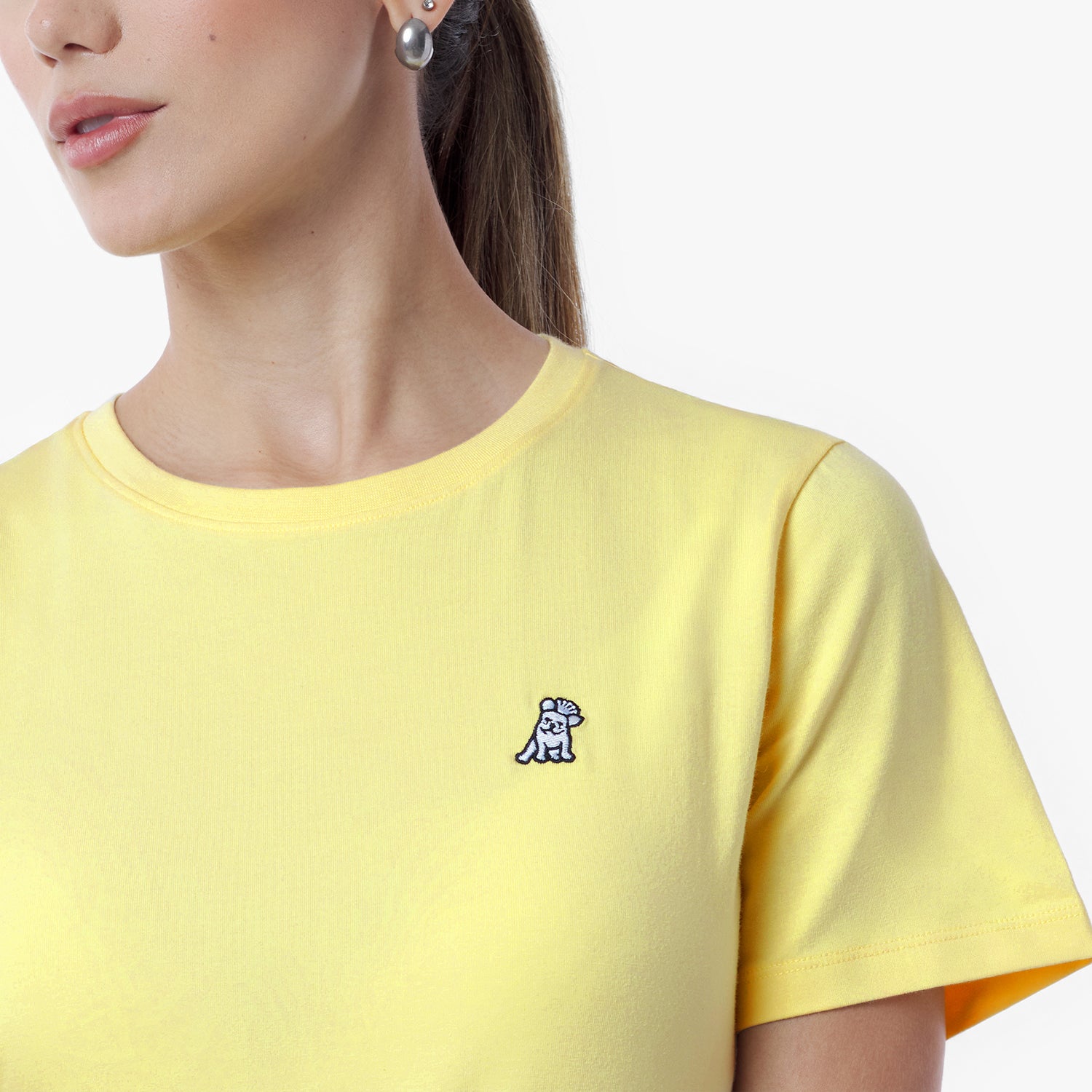 Women's Crew Neck Jersey T-Shirt - JAMES BARK