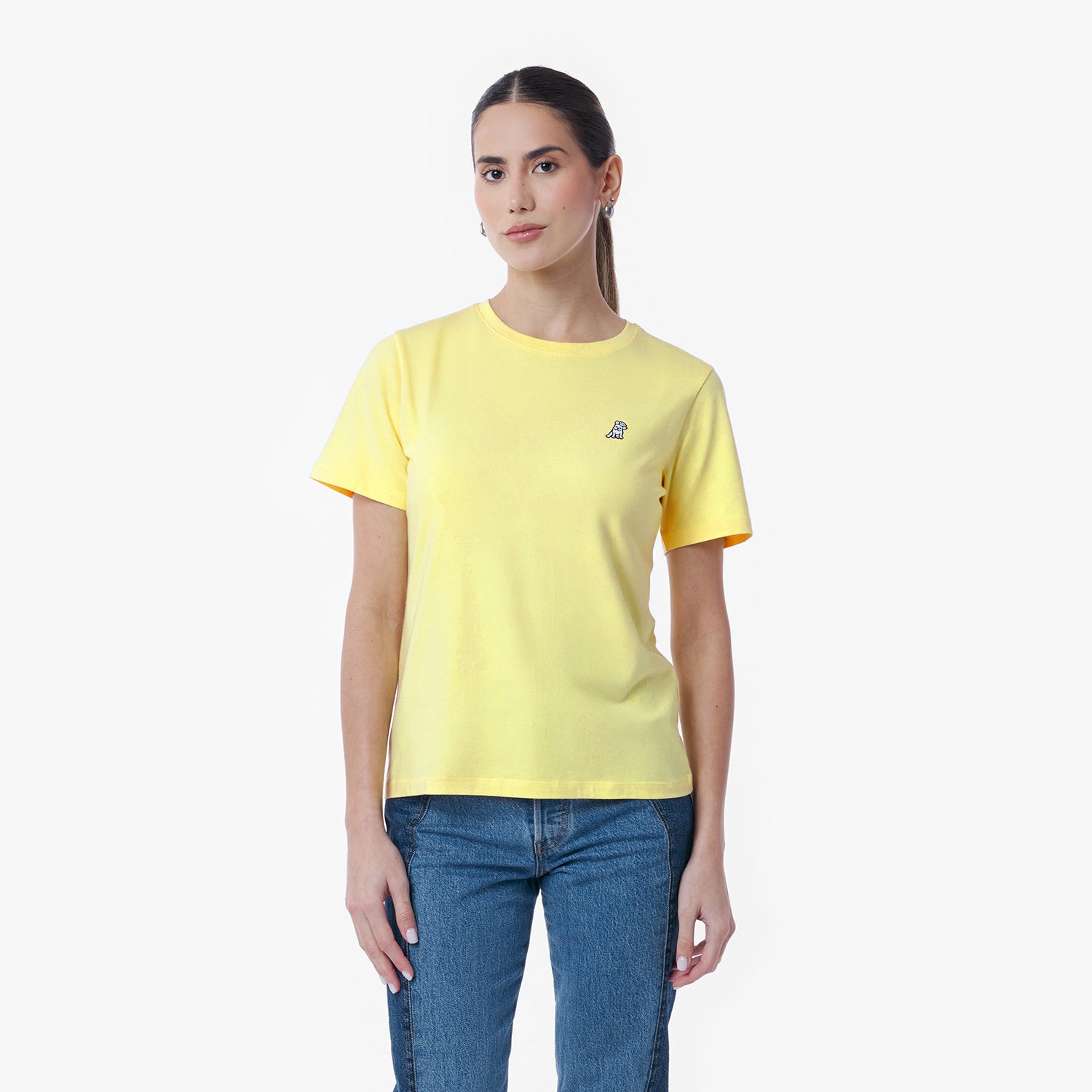 Women's Crew Neck Jersey T-Shirt - JAMES BARK