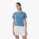 Women's Crew Neck Jersey T-Shirt - JAMES BARK
