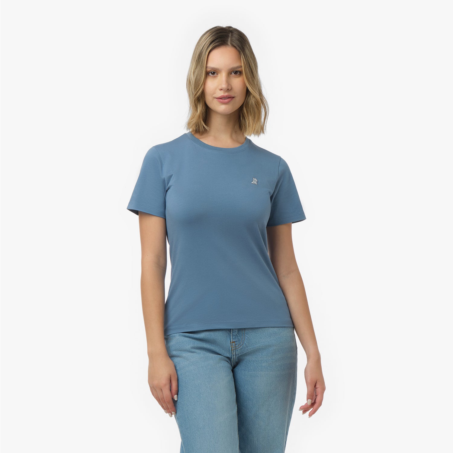 Women's Crew Neck Jersey T-Shirt - JAMES BARK
