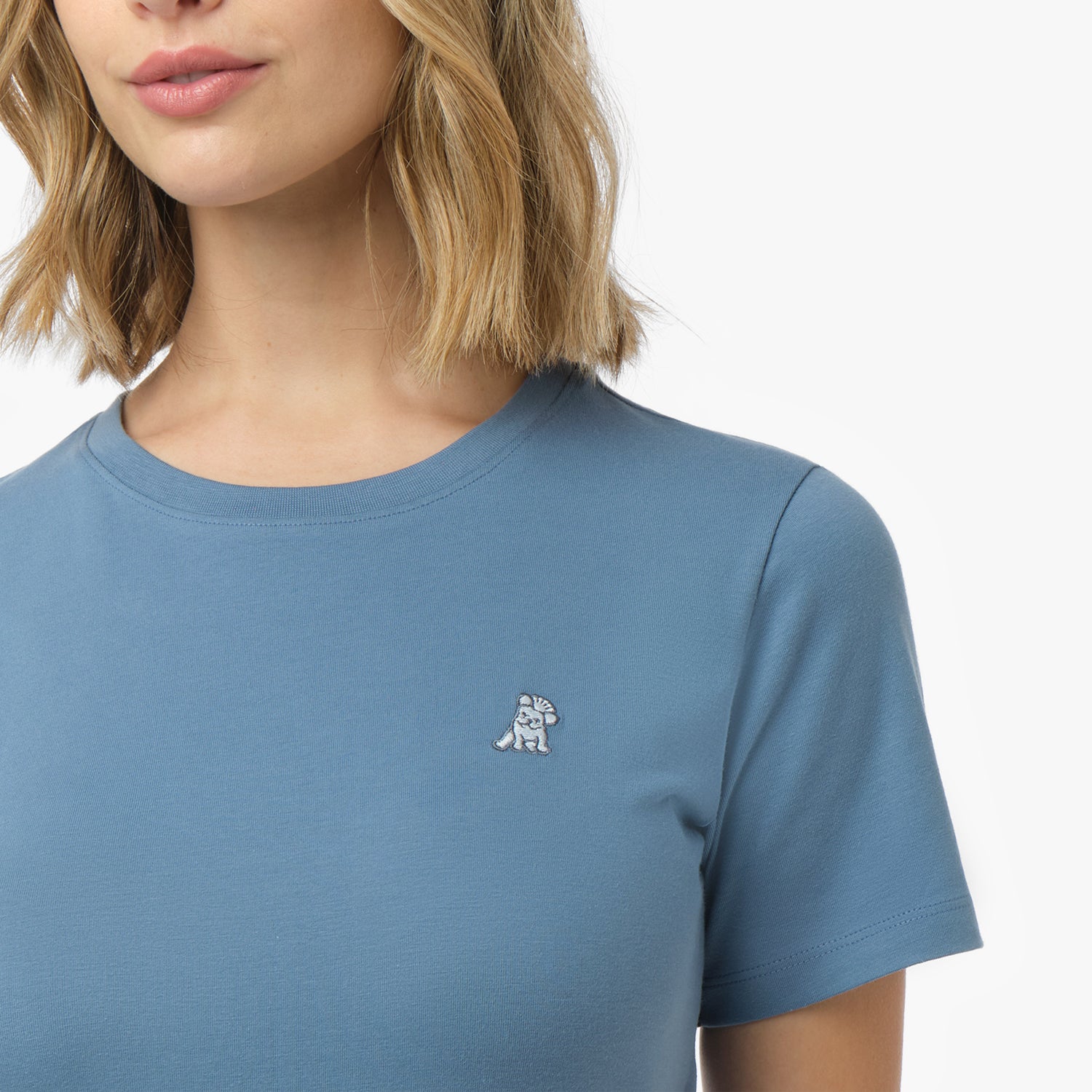 Women's Crew Neck Jersey T-Shirt - JAMES BARK