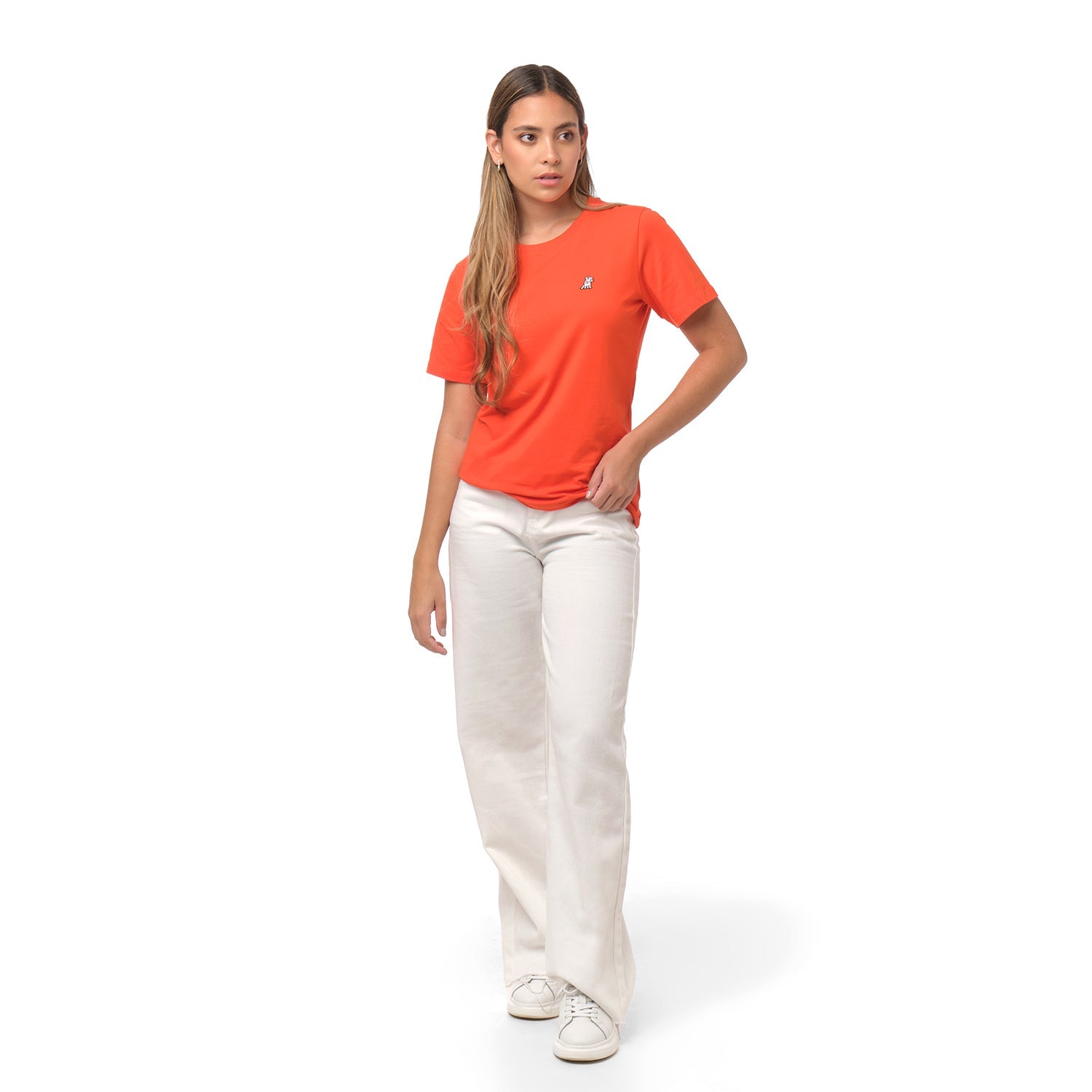 Women's Crew Neck Jersey T-Shirt - JAMES BARK