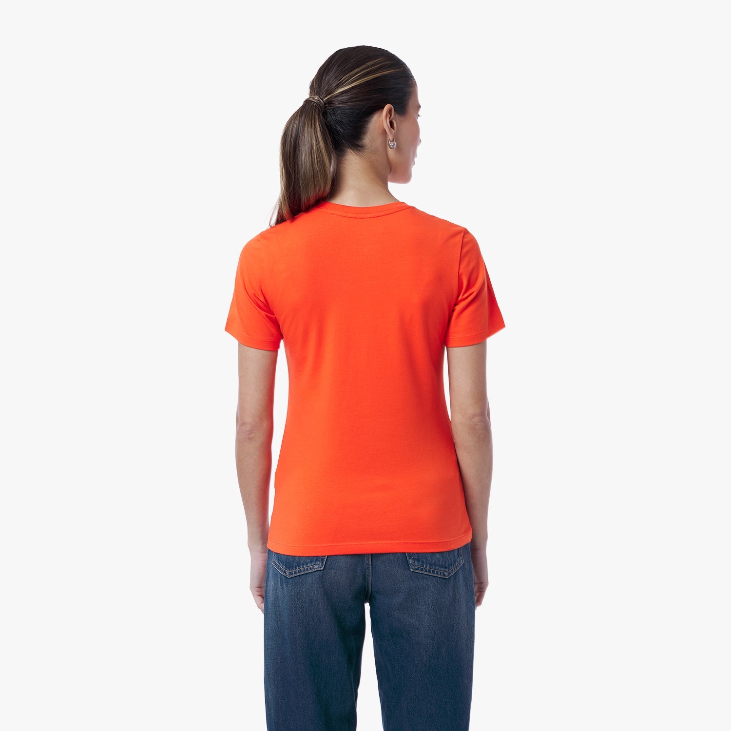 Women's Crew Neck Jersey T-Shirt - JAMES BARK