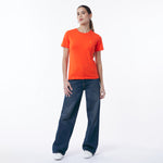 Women's Crew Neck Jersey T-Shirt - JAMES BARK