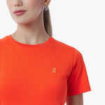 Women's Crew Neck Jersey T-Shirt - JAMES BARK