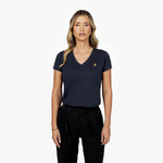 Women's V - Neck Jersey T-Shirt - JAMES BARK