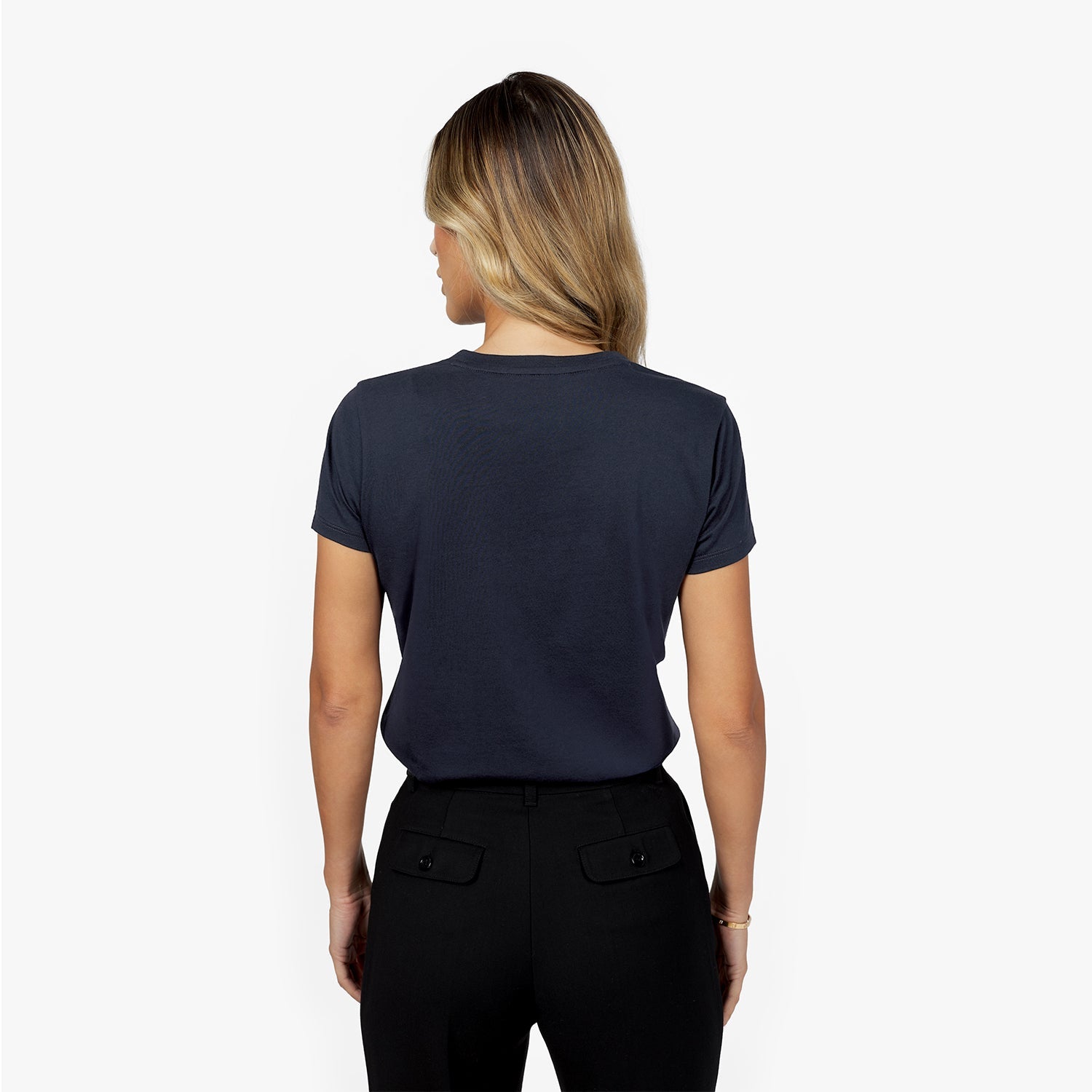 Women's V - Neck Jersey T-Shirt - JAMES BARK