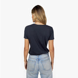 Women's V - Neck Jersey T-Shirt - JAMES BARK