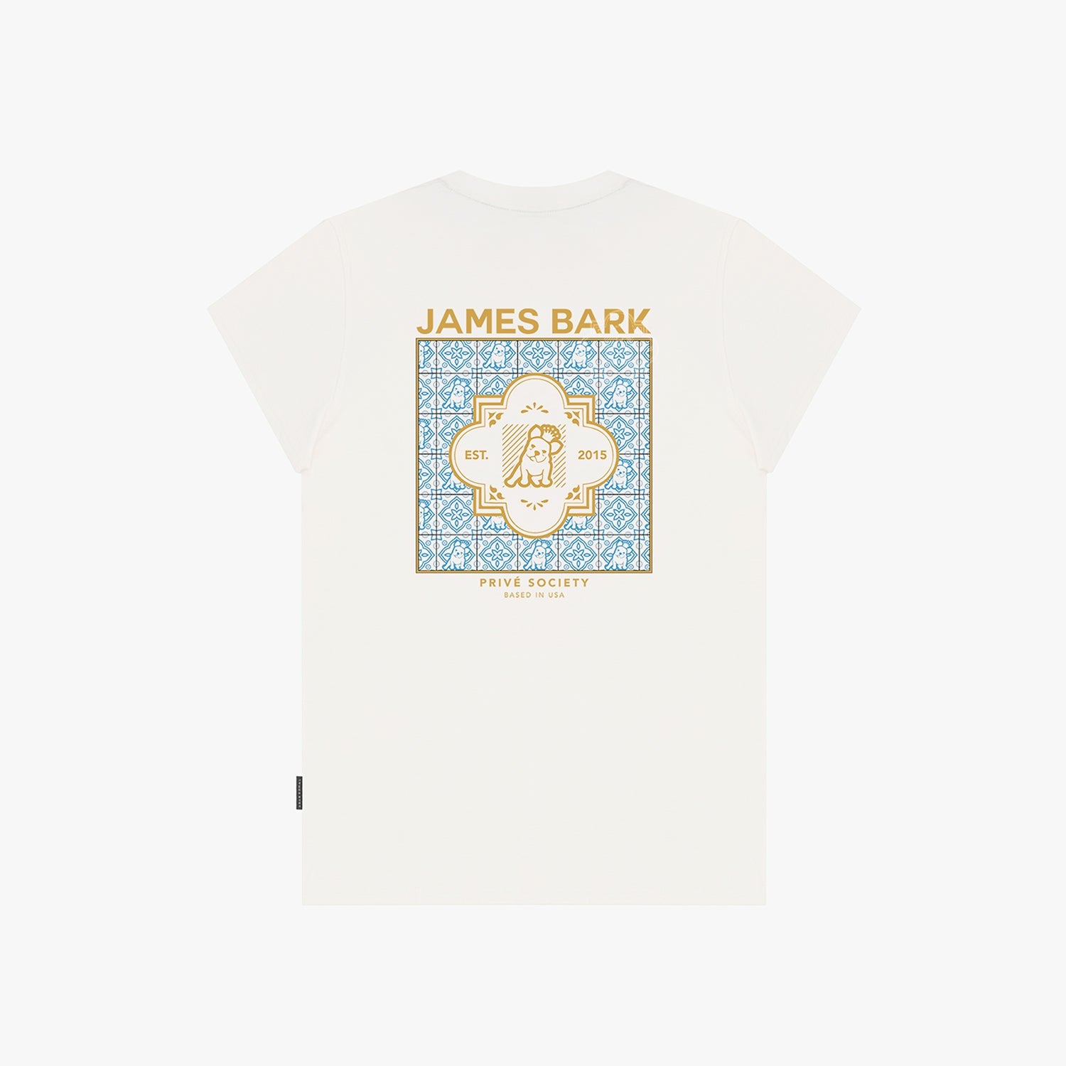 Women's Tile Emblem Graphic Tee - JAMES BARK