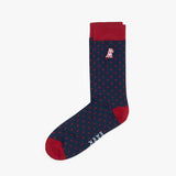 Men's Polka Dot Printed Socks - JAMES BARK