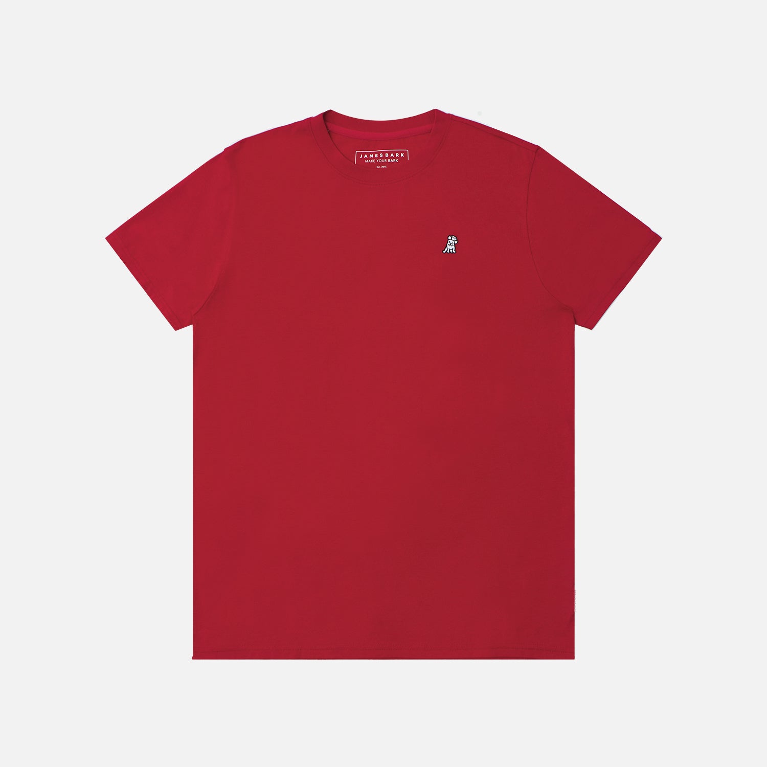 Men's Crew Neck Jersey T-Shirt - JAMES BARK