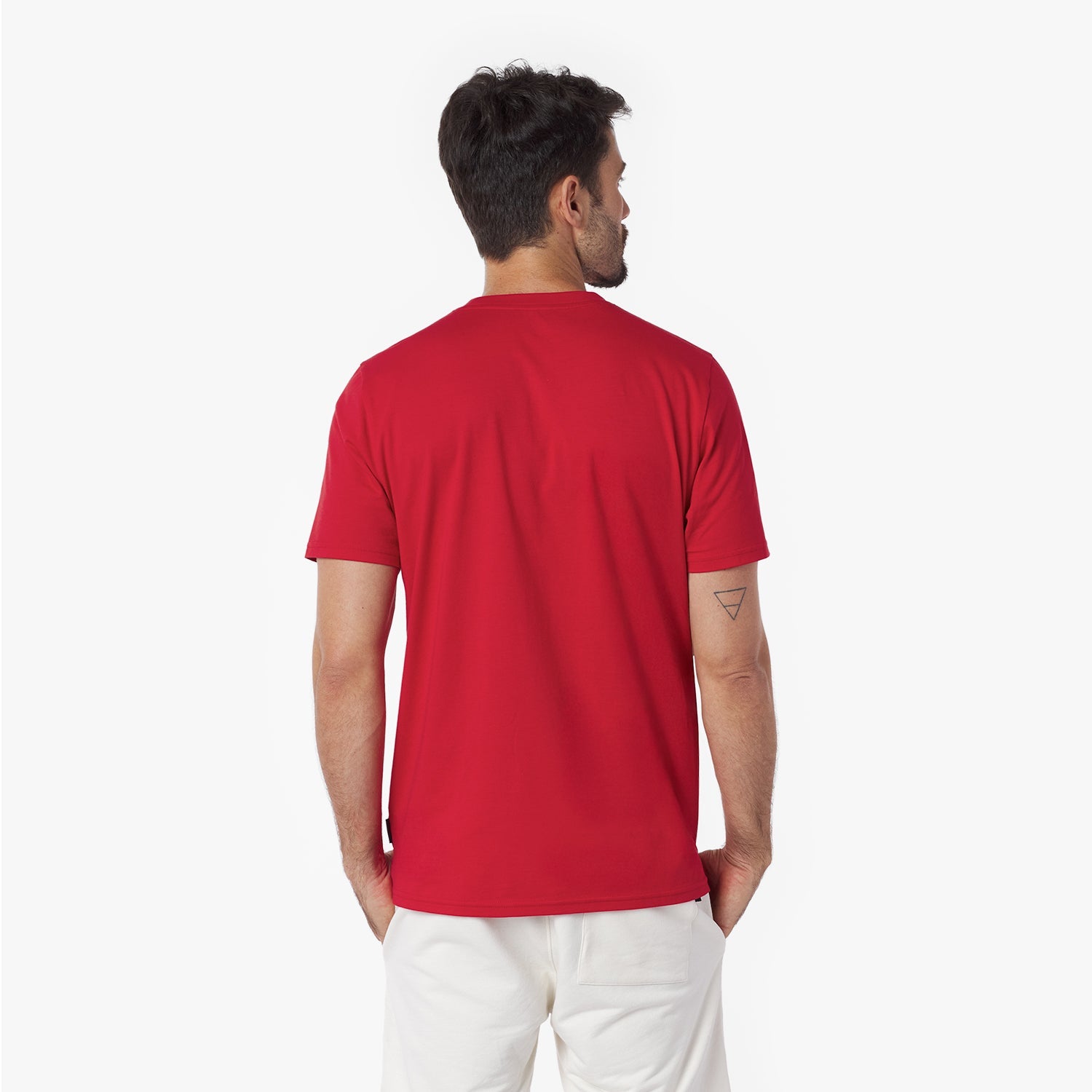 Men's Crew Neck Jersey T-Shirt - JAMES BARK