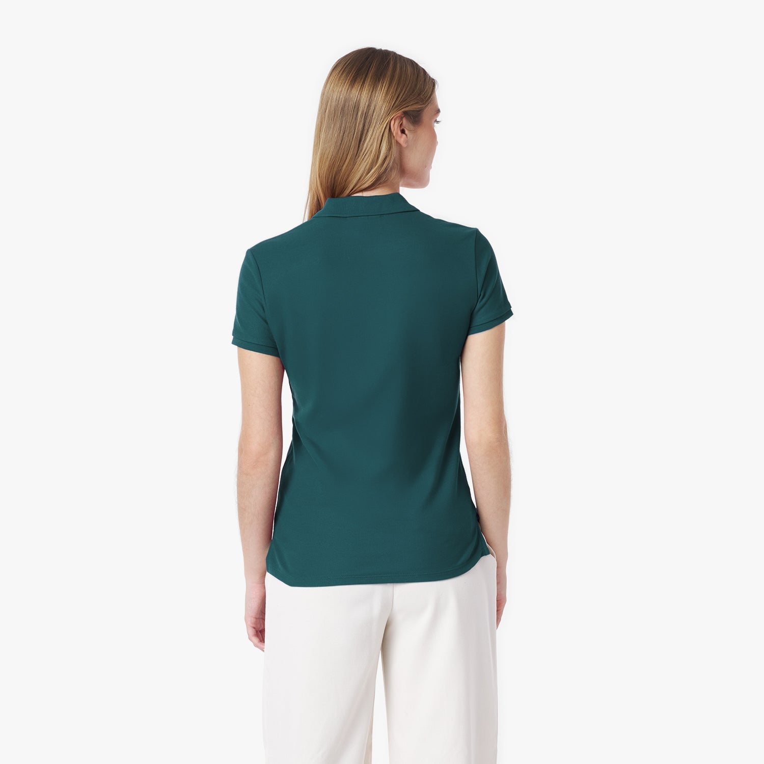 Women's Slim Fit Polo Shirt - JAMES BARK