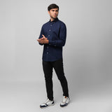 Men's Button Down Poplin Shirt - JAMES BARK